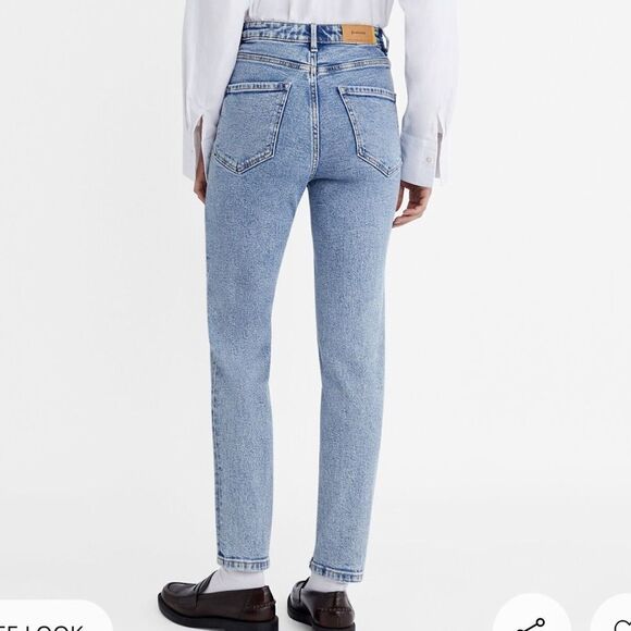 Stradivarius Moms Slim Fit Standard Size 4 Nwt‎ - Picture 3 of 8